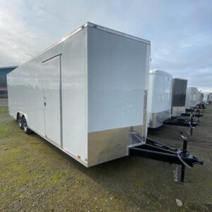Continental Cargo 24' Auto Trailer with 110V Pkg & Cabinet