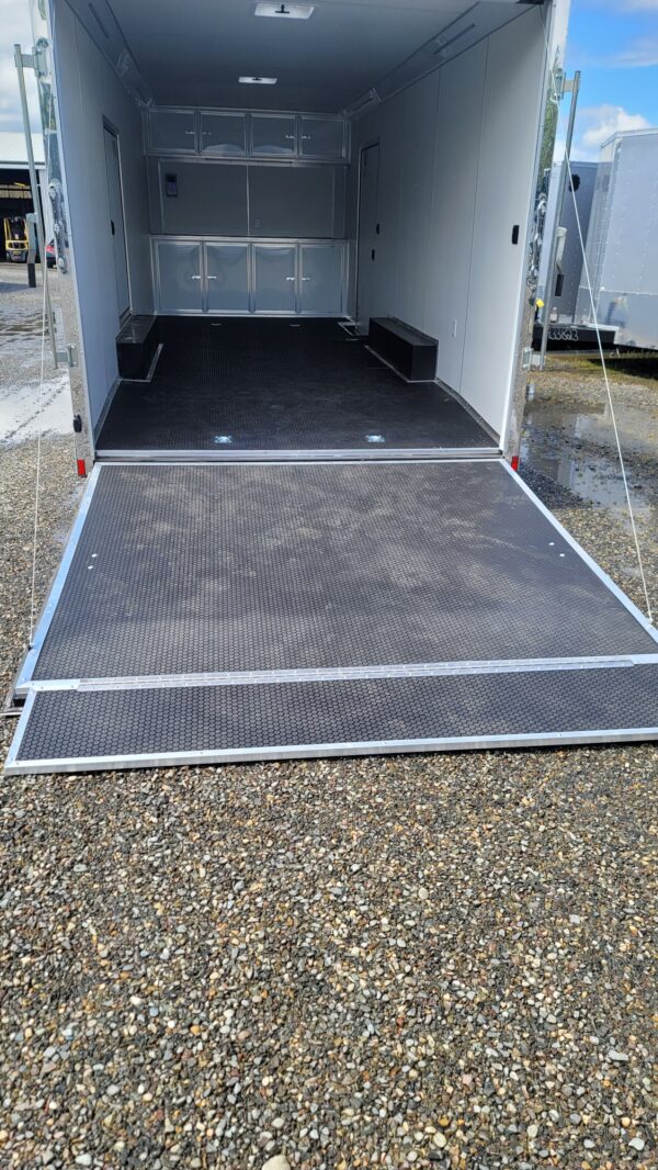 Continental Cargo Automaster 24' Loaded Race Trailer With Cabinets And 110V Pkg.