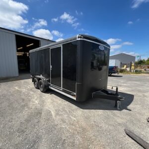 Tailwind Seven Wide Black Out Rear Ramp Door