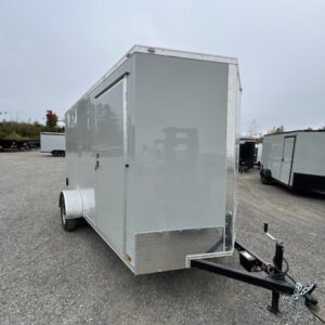 Continental Cargo VHW612SA Gray with Ramp door RV side door Extra Height