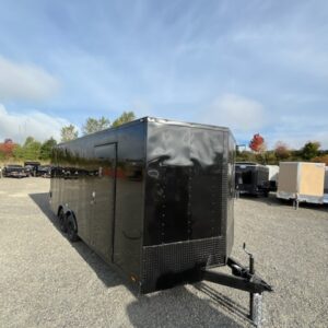 Continental Cargo VHW8520TA3 Cargo or Race Trailer Extra Height 8.5x20 10k GVW Pure Black Out