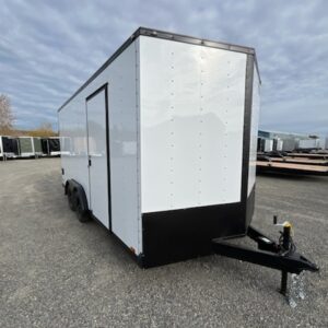 Continental Cargo VHW816TA2 Cargo or Race Trailer Extra Height 8x16 Pure Black Out