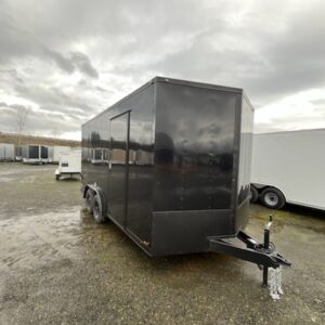 Continental Cargo VHW816TA2 Cargo or Race Trailer Extra Height 8x16 Pure Black Out