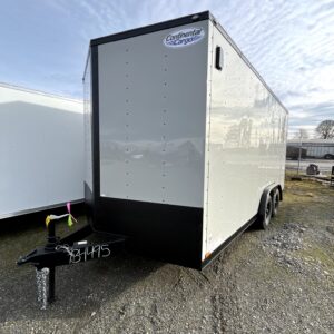 Continental Cargo VHW816TA2 Cargo or Race Trailer Extra Height 8x16 Pure Black Out