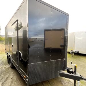 Continental Cargo VHW816TA2 UTV Package RV Side Door, Load Lights, 12" Extra Height 8x16 7K GVW