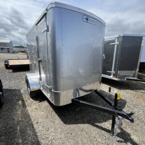 Continental Cargo Rambler Diamond Ice 5' wide Trailer with Barn Doors