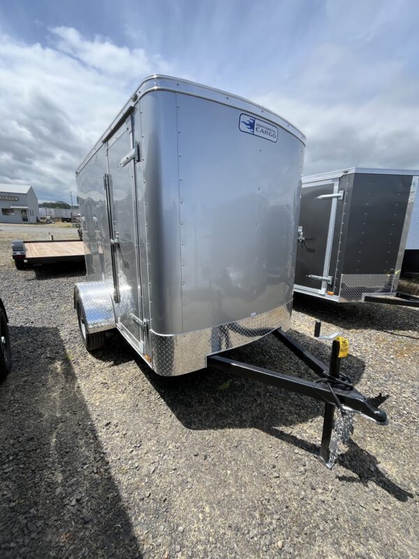 Continental Cargo Rambler Diamond Ice 5' wide Trailer with Barn Doors