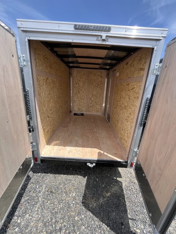 Continental Cargo Rambler Diamond Ice 5' wide Trailer with Barn Doors