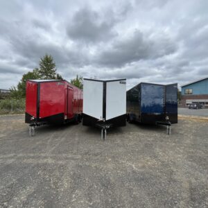 Continental Cargo Independence Day Special 7x14 UTV Package, Blackout, 12" Extra Height