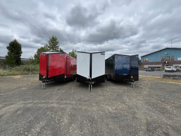 Continental Cargo Independence Day Special 7x14 UTV Package, Blackout, 12" Extra Height