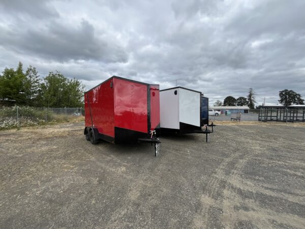 Continental Cargo Independence Day Special 7x14 UTV Package, Blackout, 12" Extra Height