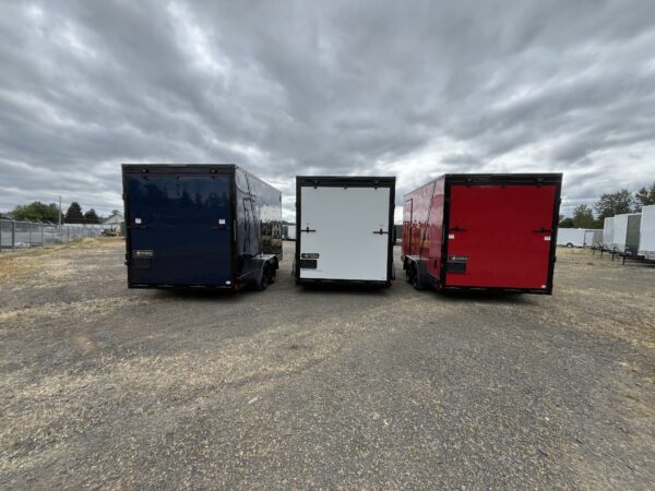 Continental Cargo Independence Day Special 7x14 UTV Package, Blackout, 12" Extra Height