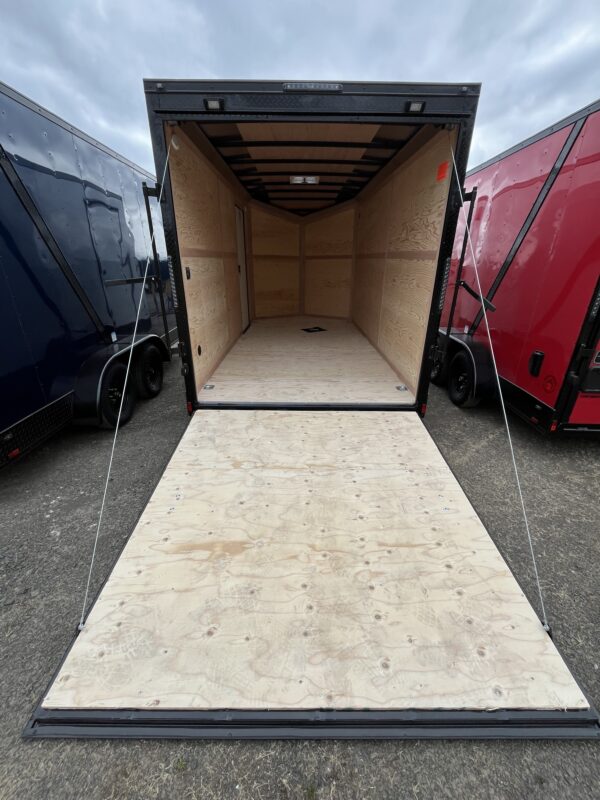 Continental Cargo Independence Day Special 7x14 UTV Package, Blackout, 12" Extra Height