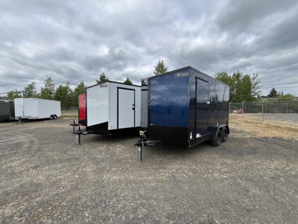 Continental Cargo Independence Day Special 7x14 UTV Package, Blackout, 12" Extra Height