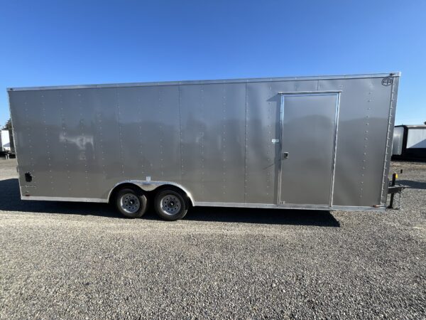24' Champagne Beige RV side