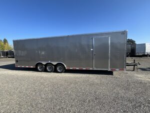 Pewter 28' Triple cs rv door