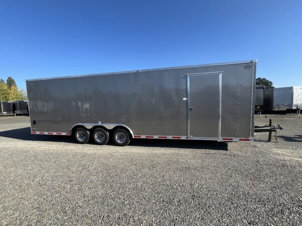 Pewter 28' Triple cs rv door
