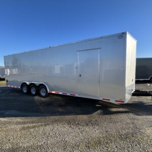 Continental Cargo V-Nose 28' Triple 7K Axles 12" Extra Height.