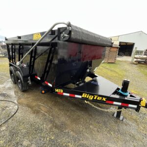 Big Tex 7x14 Telescopic Dump Trailer 15,400 gvw 48" sides X-Series